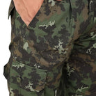 Indian Sports Gear men's tactical army cargo pants in digital camo pattern, featuring multiple pockets and durable fabric.