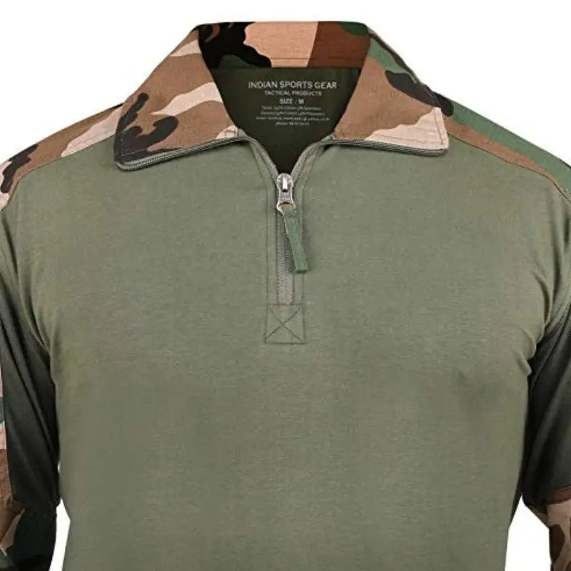 Indian Sports Gear Men’s Tactical Cotton T Shirt Full Sleeves - T-shirt