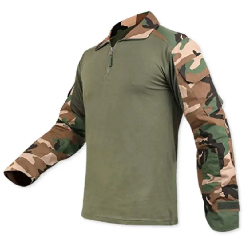 Indian Sports Gear Men’s Tactical Cotton T Shirt Full Sleeves - T-shirt