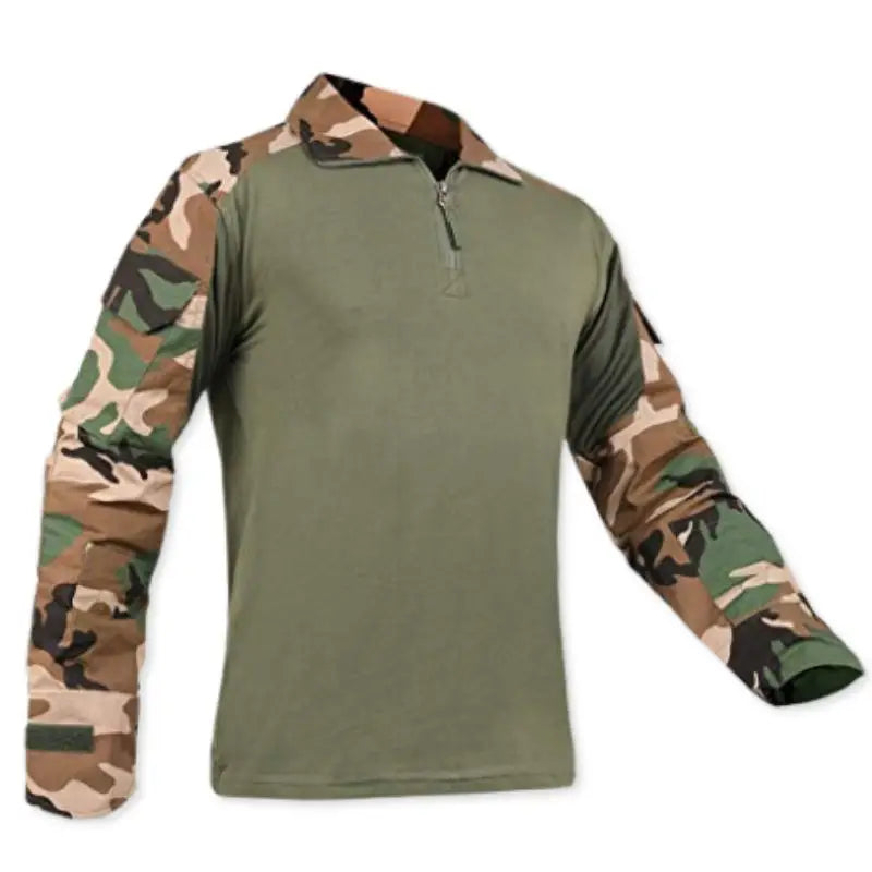Indian Sports Gear Men’s Tactical Cotton T Shirt Full Sleeves - T-shirt