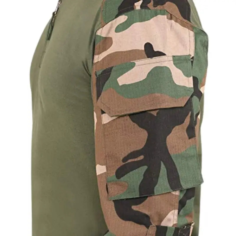 Indian Sports Gear Men’s Tactical Cotton T Shirt Full Sleeves - T-shirt
