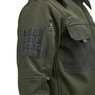 Indian Sports Gear men's tactical soft shell wind jacket in green, windproof and water-resistant outdoor sports gear.