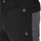 Indian Sports Gear men's Voyager cargo pants in black and gray, featuring detachable design and multiple pockets.