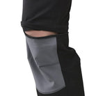 Indian Sports Gear men's Voyager cargo pants in black and gray, featuring a detachable design and multiple pockets.