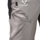 Indian Sports Gear men's Voyager cargo pants in gray and black with detachable features, suitable for active or casual wear.