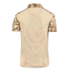 Indian Sports Gears Men’s Desert Digital Half Sleeves Laser Cut T-shirt - T-shirt
