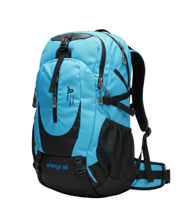 JAG Aranya 45Litres Alpine Backpack Air Flow Back Support - Glacier Blue / 45 Litres - Rucksacks and Backpacks