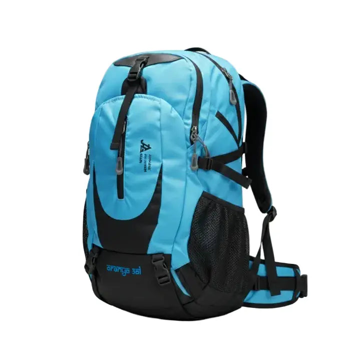 JAG Aranya 45Litres Alpine Backpack Air Flow Back Support - Glacier Blue / 45 Litres - Rucksacks and Backpacks