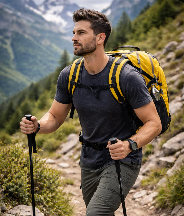 JAG Aranya 45Litres Alpine Backpack Air Flow Back Support - Rucksacks and Backpacks