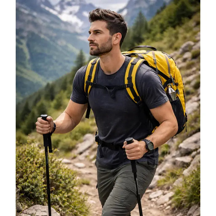 JAG Aranya 45Litres Alpine Backpack Air Flow Back Support - Rucksacks and Backpacks