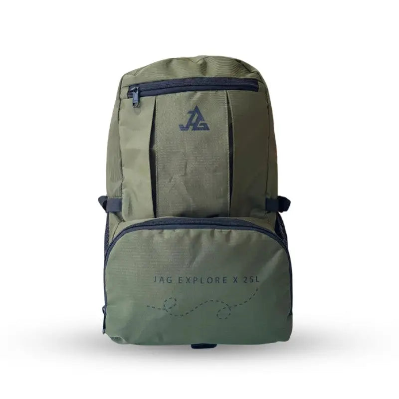 JAG Explore x 25L Foldable Backpack - Dark Green - Rucksacks and Backpacks