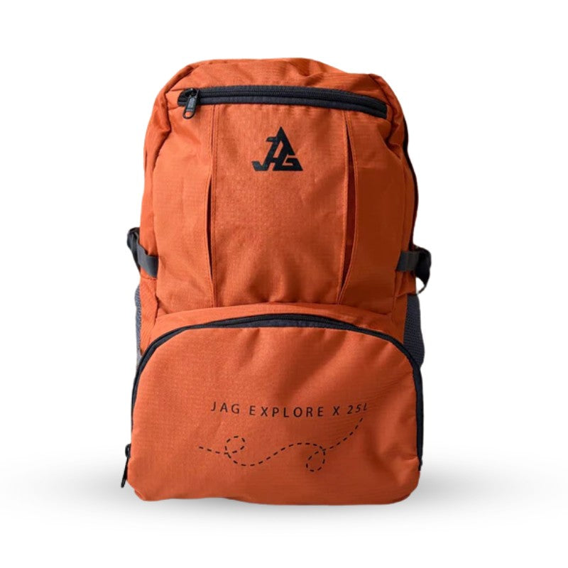 JAG Explore x 25L Foldable Backpack - Orange - Rucksacks and Backpacks