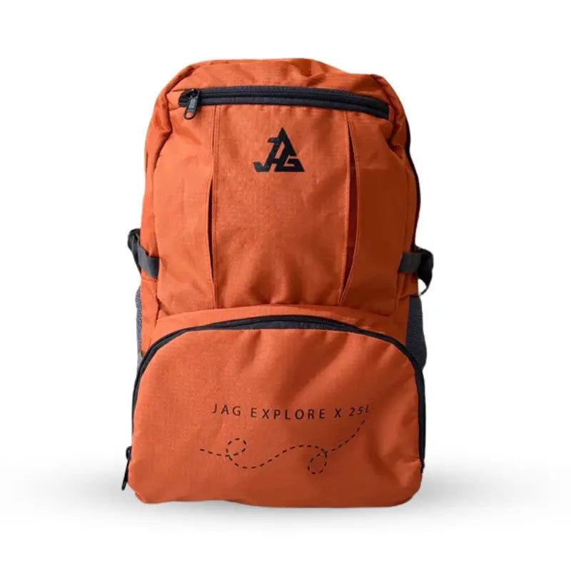 JAG Explore x 25L Foldable Backpack - Orange - Rucksacks and Backpacks