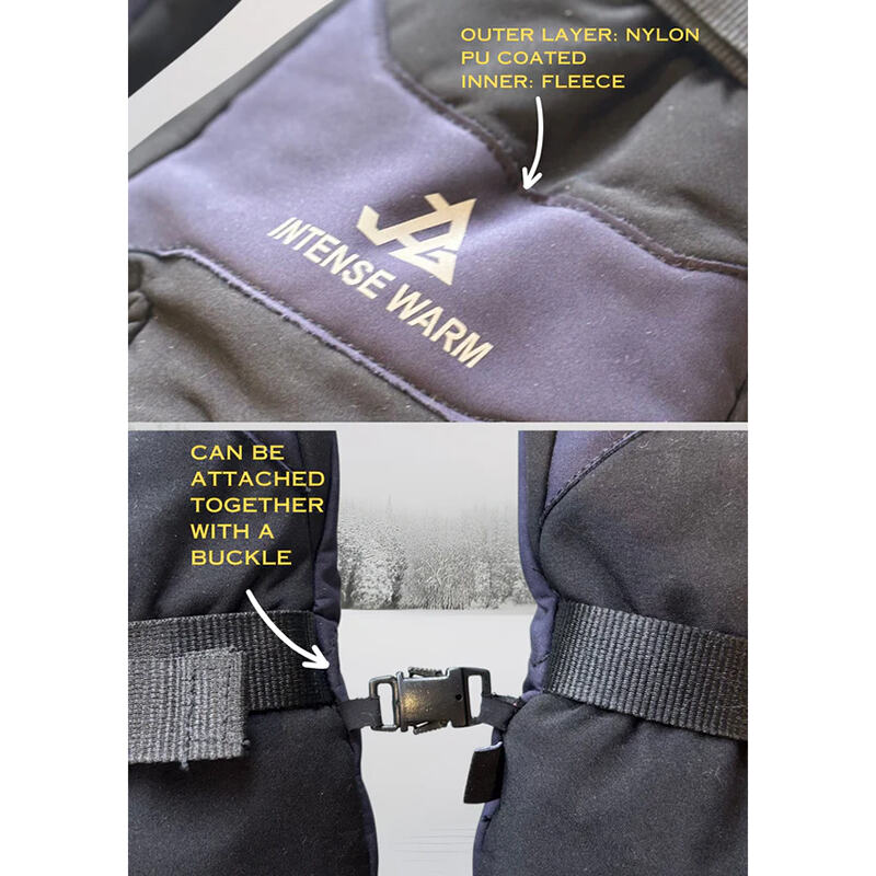 JAG Men's Arctic Pro snow gloves in navy black, showing insulated winter gloves with adjustable wrist straps and textured grip.