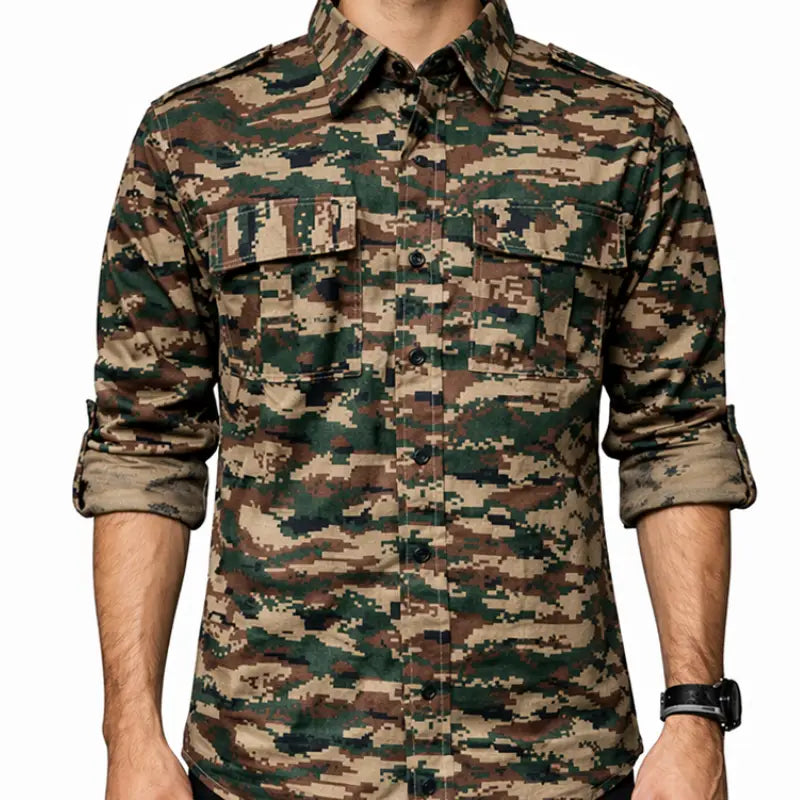 JAG Men’s Forest Ranger Travel Full Sleeve Shirt