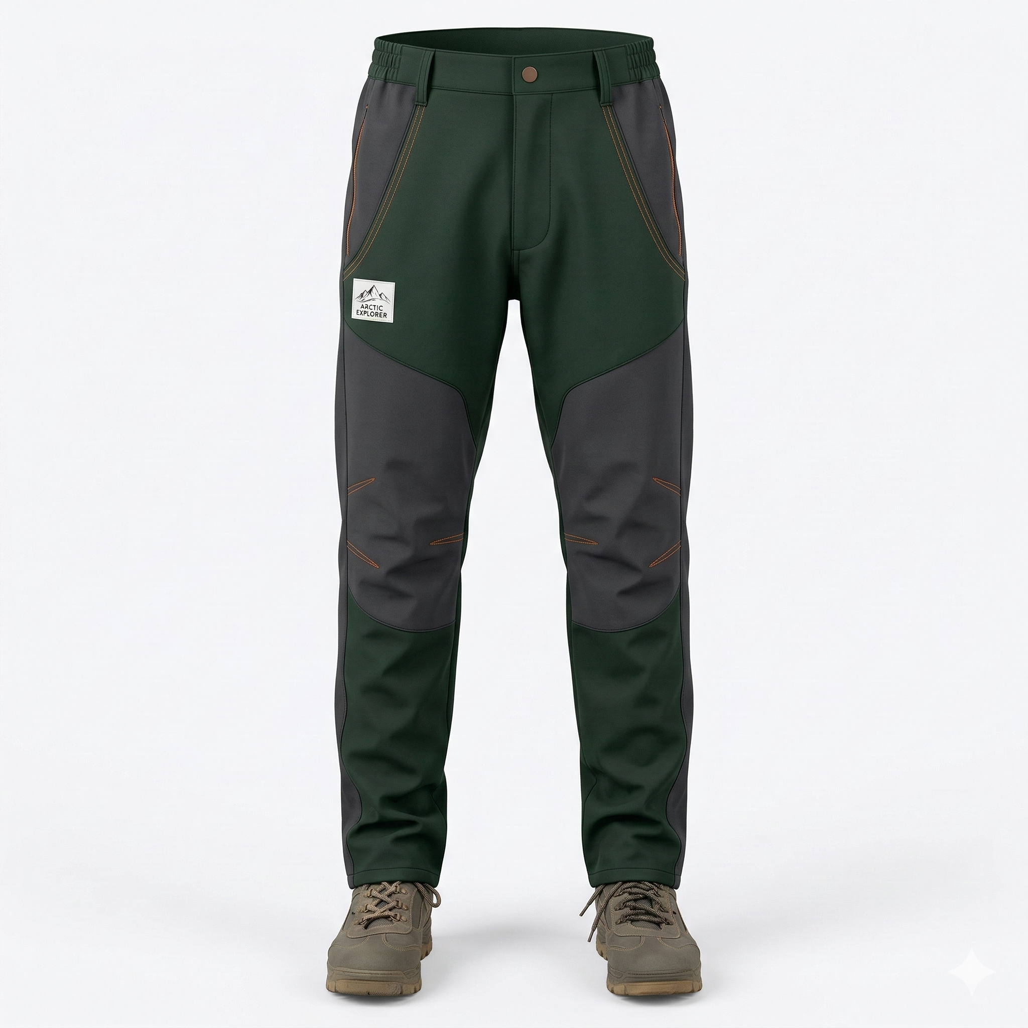 JAG Men’s Himalayan Leopard Mt. Trishul Series Trekking & Hiking Pants - Green / M - Cargos and Pants
