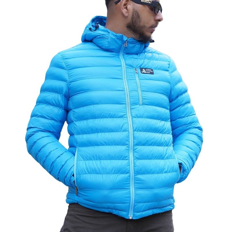 JAG Men’s Mt. Elbrus Quilted (-10 Degree Celsius) Snow Jacket - Blue / S - Jacket