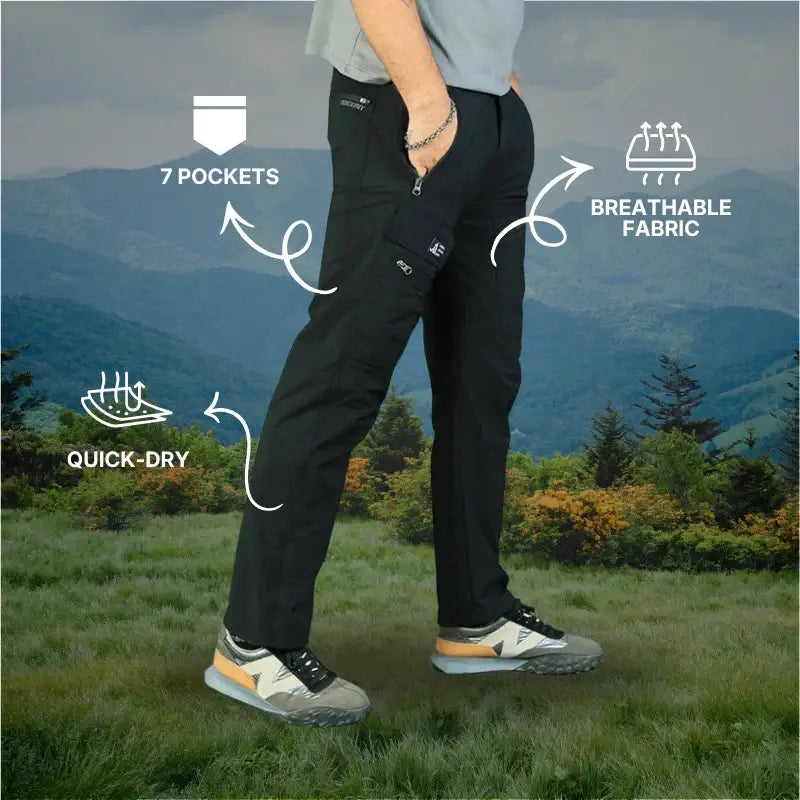 JAG Men’s Phantom 7 Pockets Hiking & Trekking Pant - Cargos and Pants