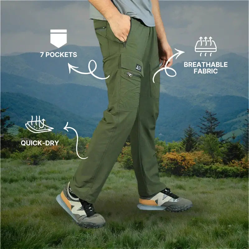 JAG Men’s Phantom 7 Pockets Hiking & Trekking Pant - Cargos and Pants