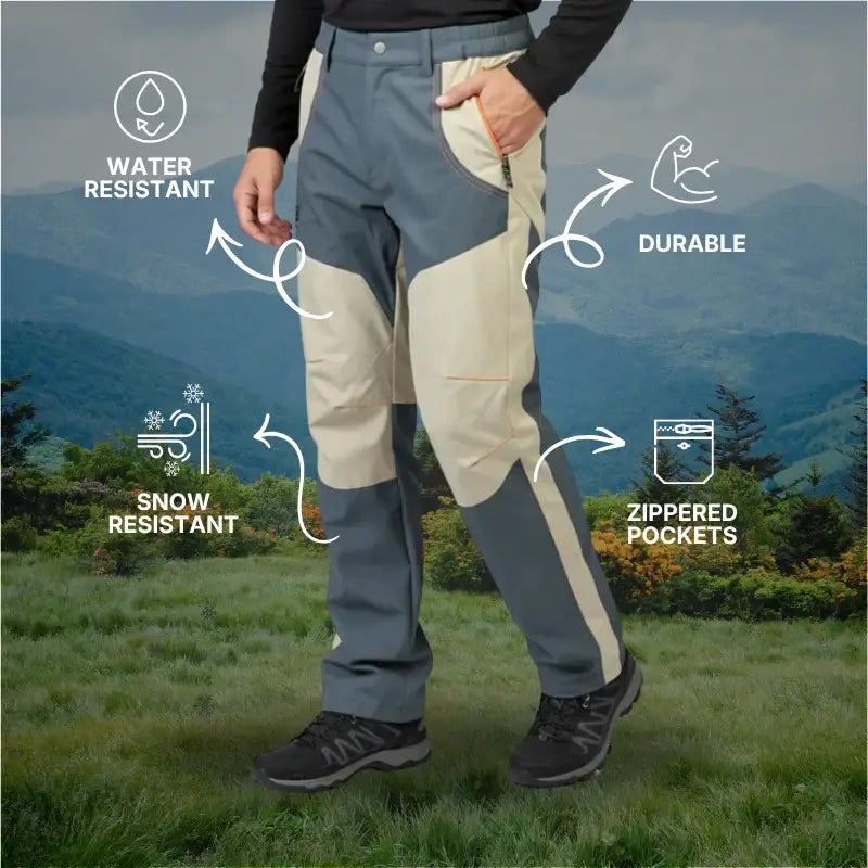 JAG Men’s Ski Pro Hiking & Trekking Waterproof Pant - Cargos and Pants