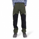 Olive and black JAG men's snow-proof trekking and hiking cargo pants with five pockets, designed for outdoor adventures.