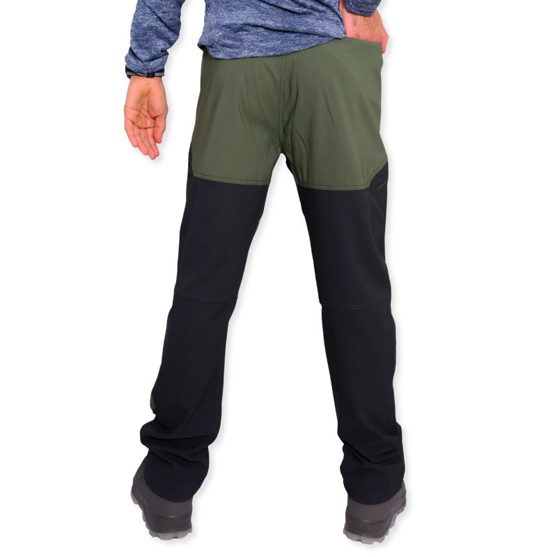 JAG Men's Tactical Pro Series hiking and trekking cargo pants in green, featuring multiple pockets and durable fabric.
