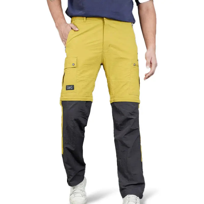 JAG Men’s TerraTrek Convertible 5 Pocket Trekking Pant- Limited Edition - Yellow / M - Cargos and Pants