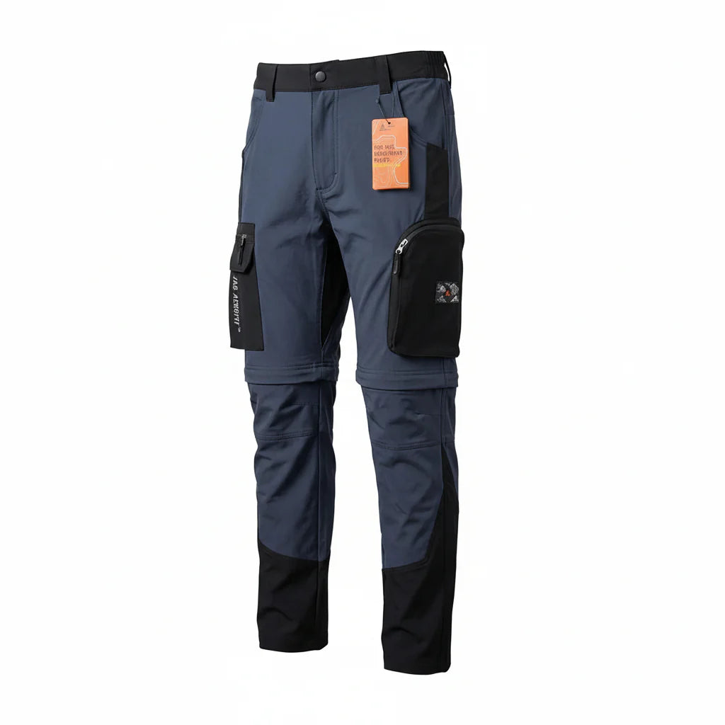 JAG Unisex Aerofit Convertible 5 Pocket Travel & Hiking Pants - Cargos and Pants