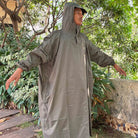 Jag Unisex Himalayan Leopard Pack and Go Foldable Poncho - Rain Jacket