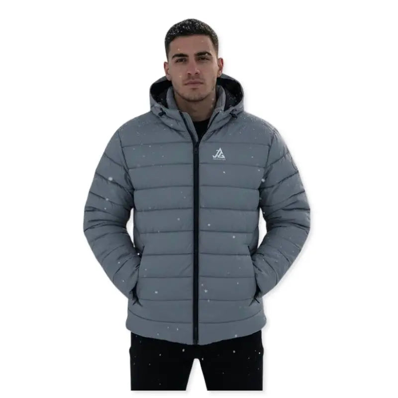 JAG Unisex Shivalik Series ultra-light polyfill jacket with heavy insulation, designed for extreme weather conditions.
