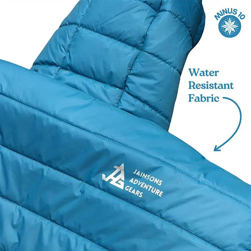 JAG Unisex Shivalik Series ultra-light polyfill jacket with heavy insulation, designed for extreme cold weather.