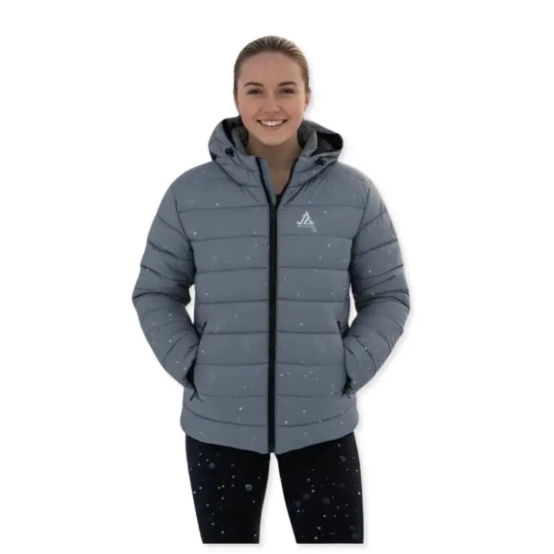 JAG Women’s Shivalik Series Ultra Light -10 Polyfill Jacket Heavy Insulation- Made For Extreme - Space Gray / S - Jacket