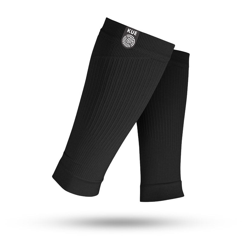 Kue Unisex Sports and Recovery Calf Compression Sleeve - Black / S to M