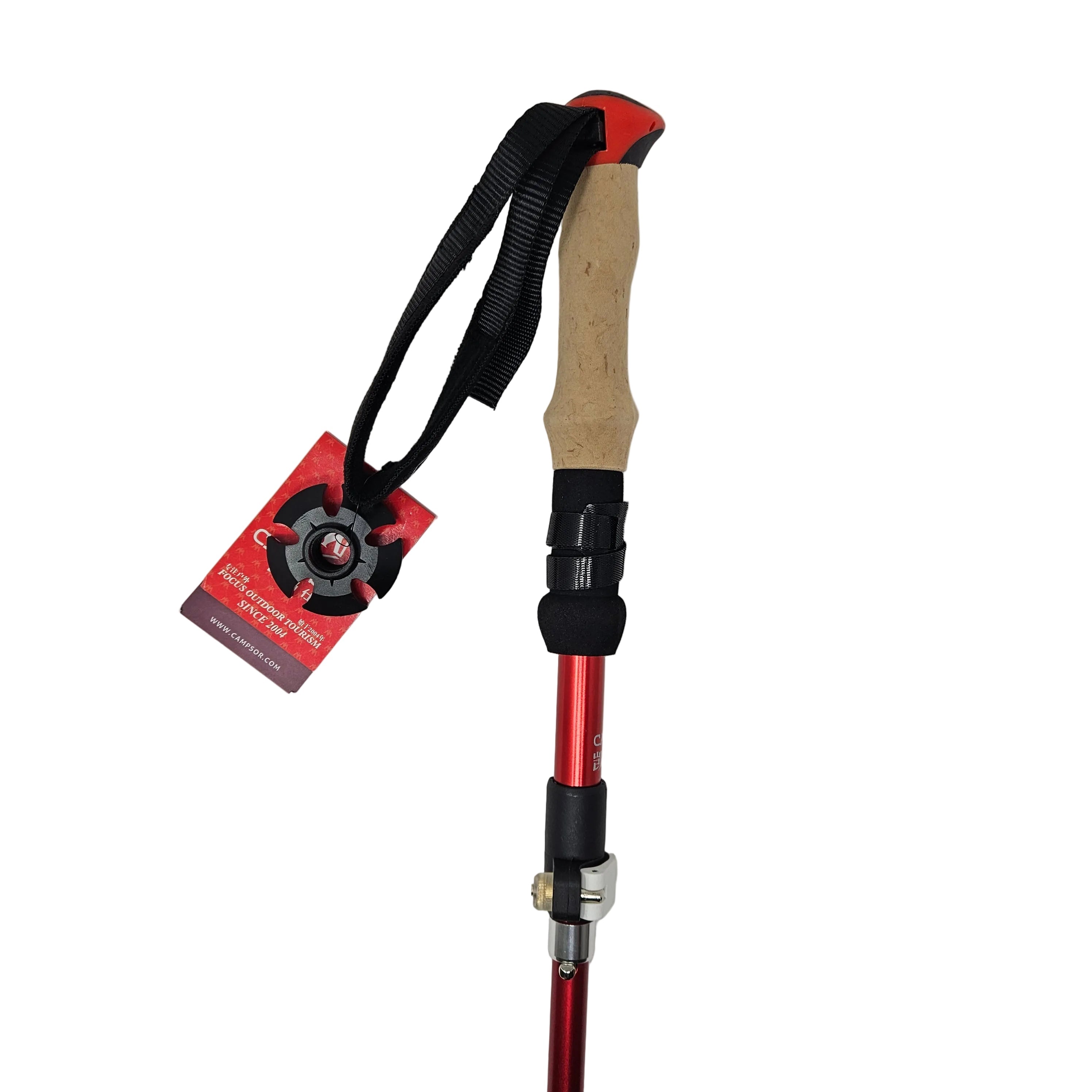 Lammer Foldable Hiking & Trekking Pole with Cork Handle - Trekking Pole