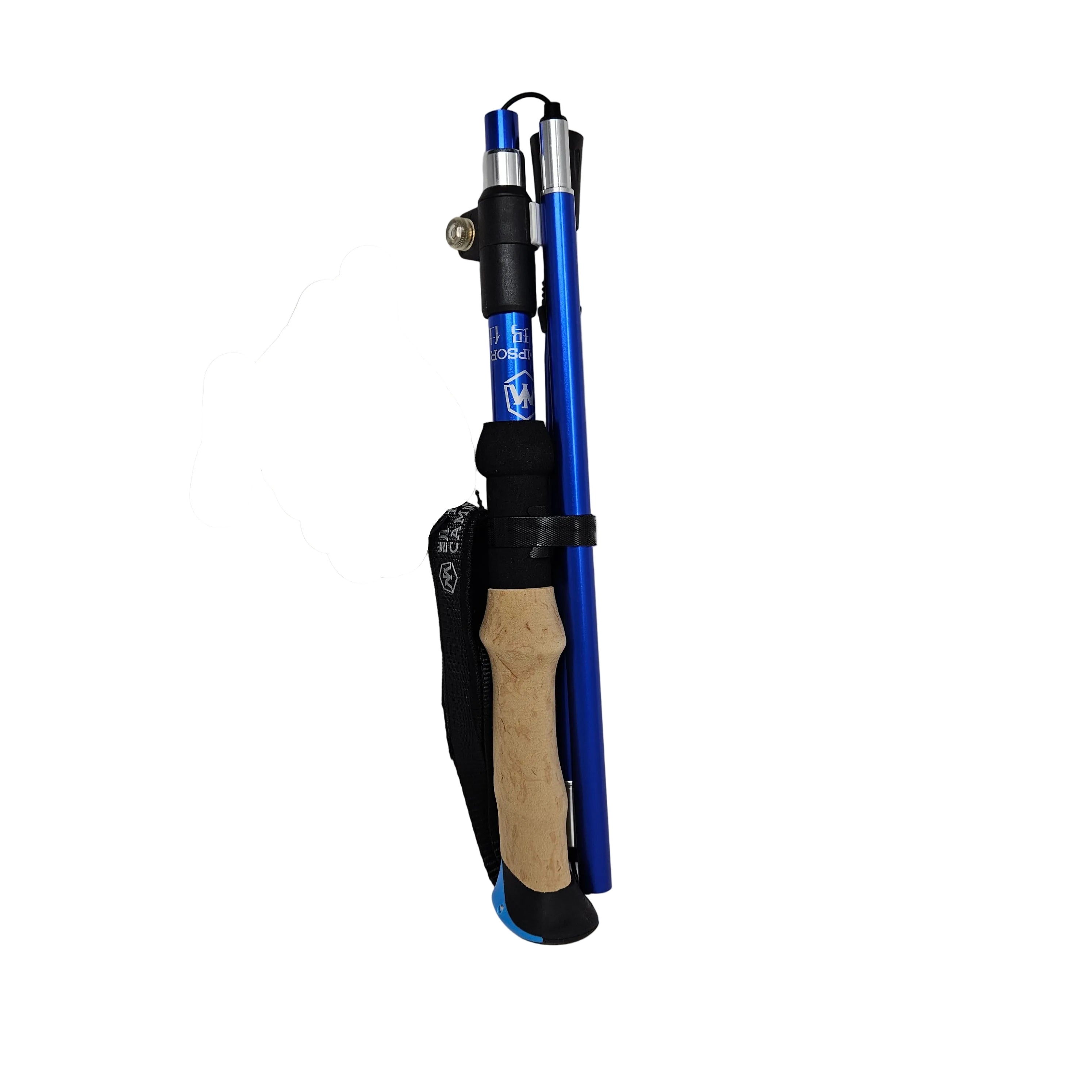 Lammer Foldable Hiking & Trekking Pole with Cork Handle - Trekking Pole