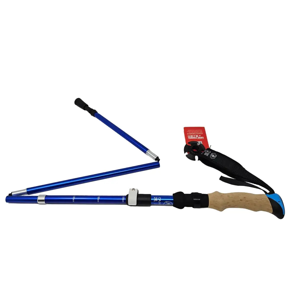 Lammer Foldable Hiking & Trekking Pole with Cork Handle - Trekking Pole