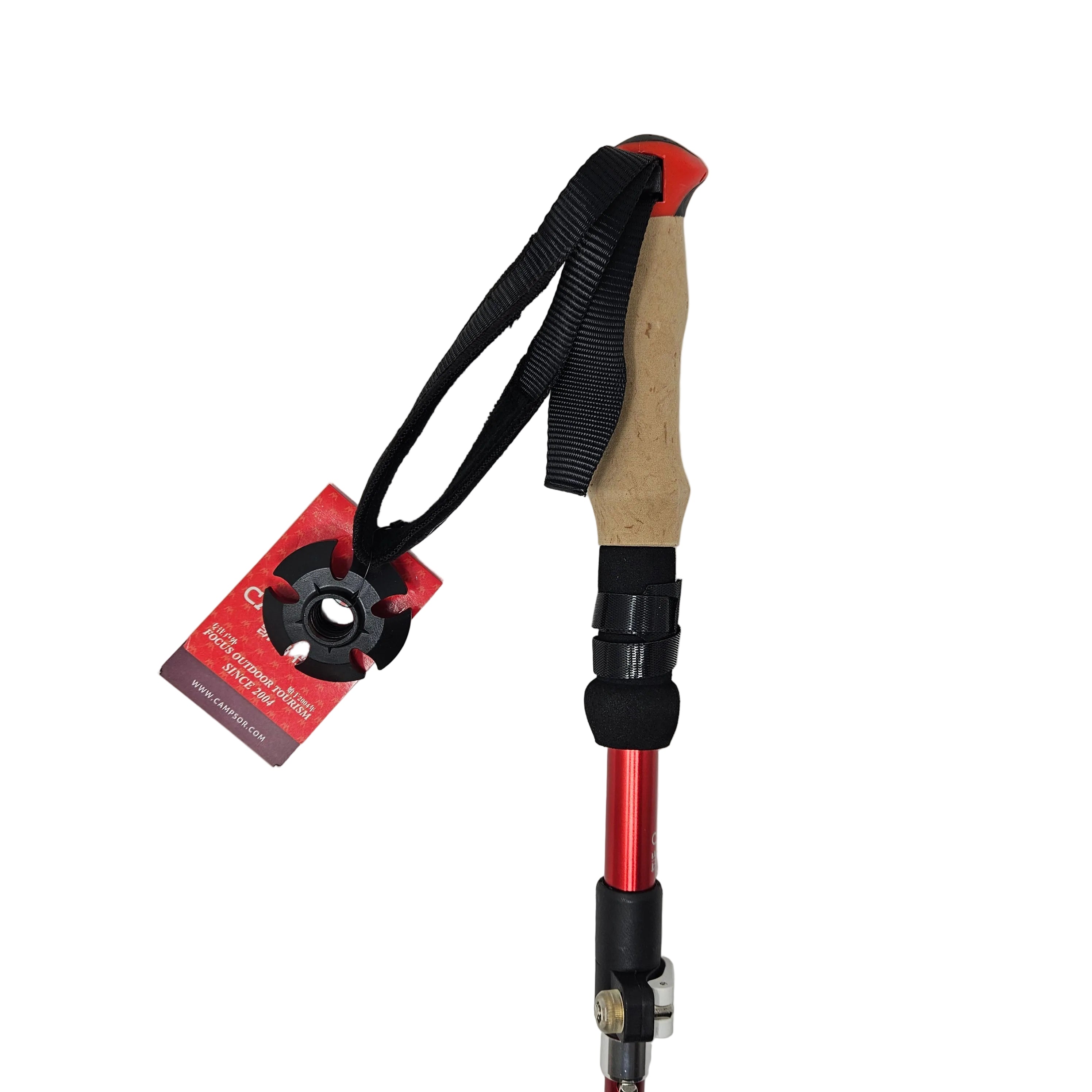 Lammer Foldable Hiking & Trekking Pole with Cork Handle - Trekking Pole