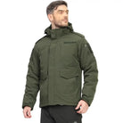 Lammer Men’s 2 in 1 Army Waterproof Down Jacket - Green / M - Jackets