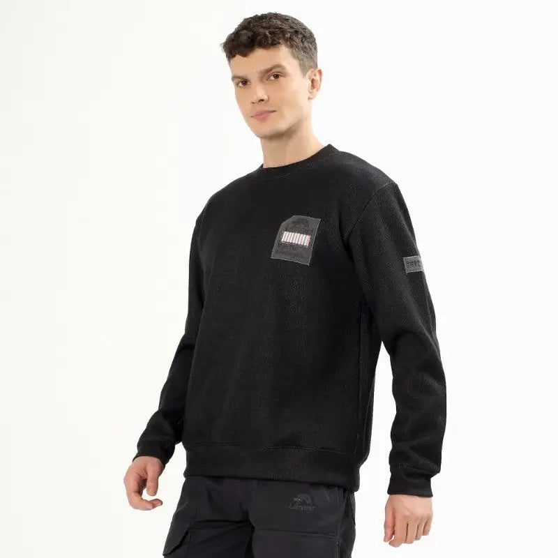 Lammer Men’s Bonded Corduroy with Fleece Lining Sweatshirt - Fleece