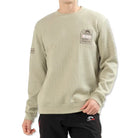 Lammer Men’s Bonded Corduroy with Fleece Lining Sweatshirt - Beige / M - Fleece