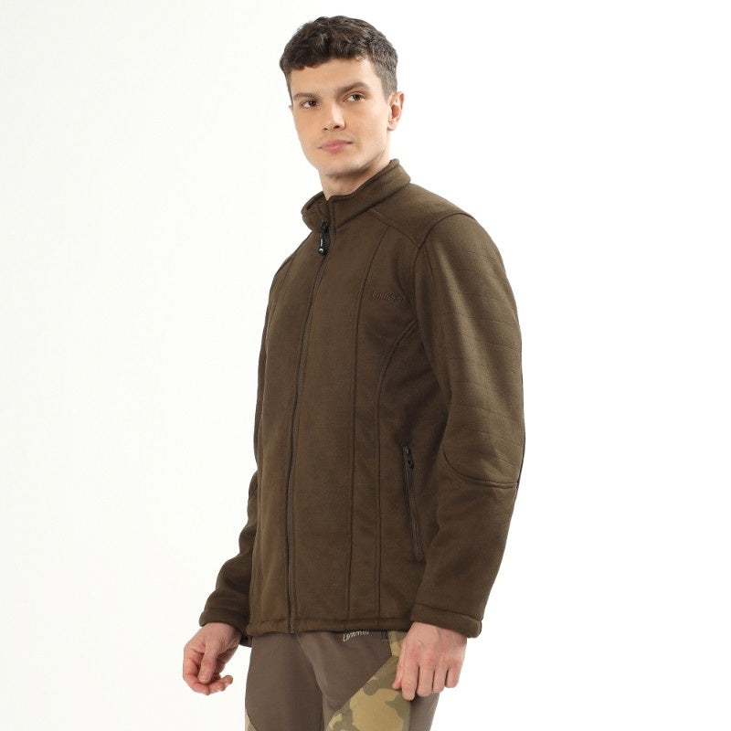 Lammer Men’s Bonded Velvet Fleece Jacket with Coral Fleece Lining - Fleece