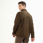 Lammer Men’s Bonded Velvet Fleece Jacket with Coral Fleece Lining - Fleece