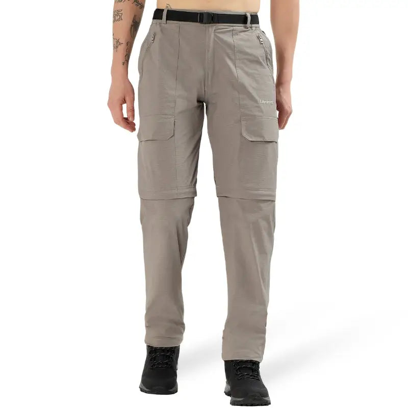 Lammer Men’s Convertible Ripstop Nylon Trekking Pants - Cargos and Pants