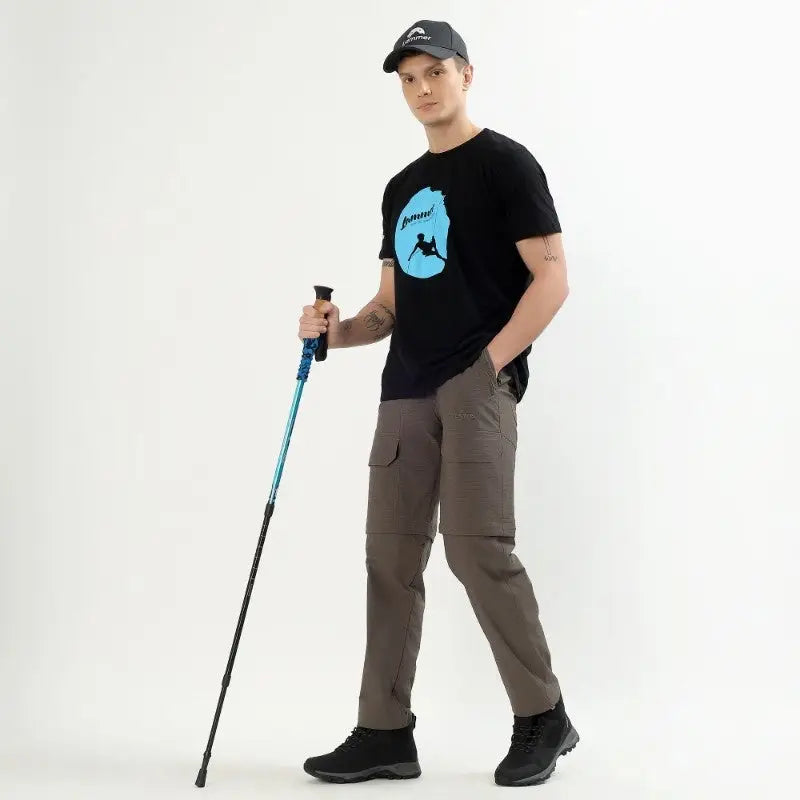 Lammer Men’s Convertible Ripstop Nylon Trekking Pants - Cargos and Pants