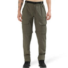 Lammer Men’s Convertible Ripstop Nylon Trekking Pants - Green / M - Cargos and Pants