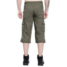 Lammer Men’s Cotton Silm-Fit Solid Three Fourth Shorts - Shorts