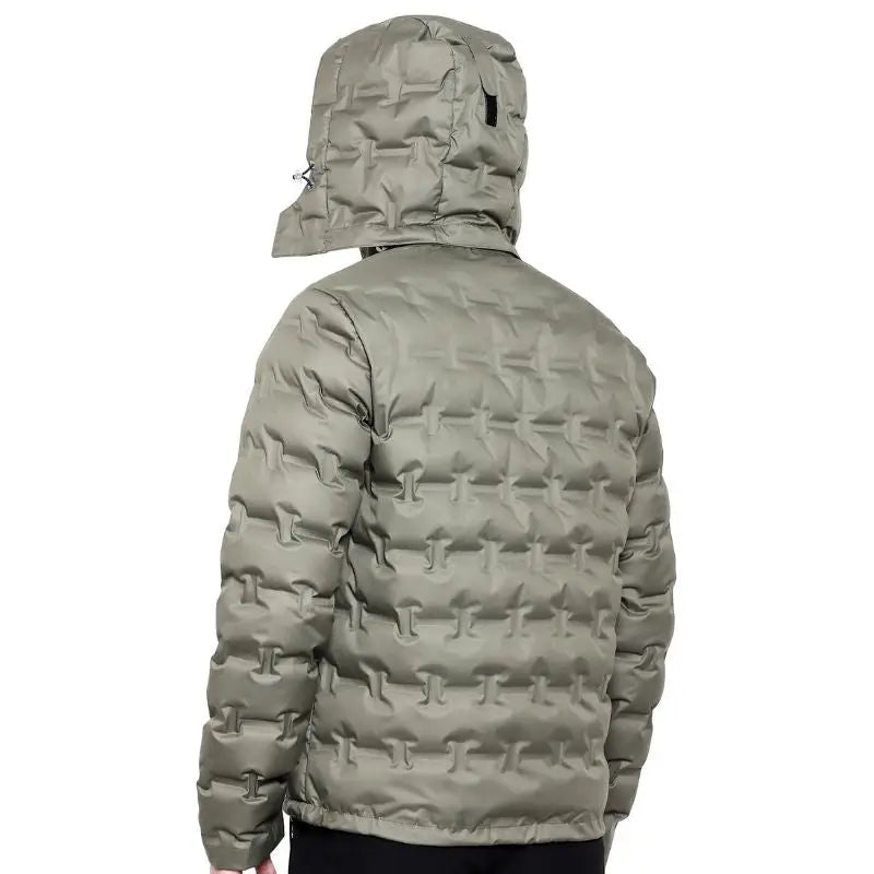 Lammer Men’s Down Omni Heat Jacket with Hood - Winter Jacket