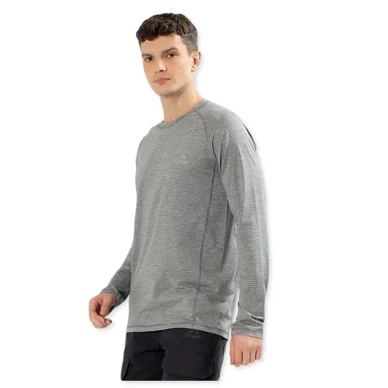 Lammer Men’s Dry Fit Round Neck Full Sleeve T-Shirt - T-shirt