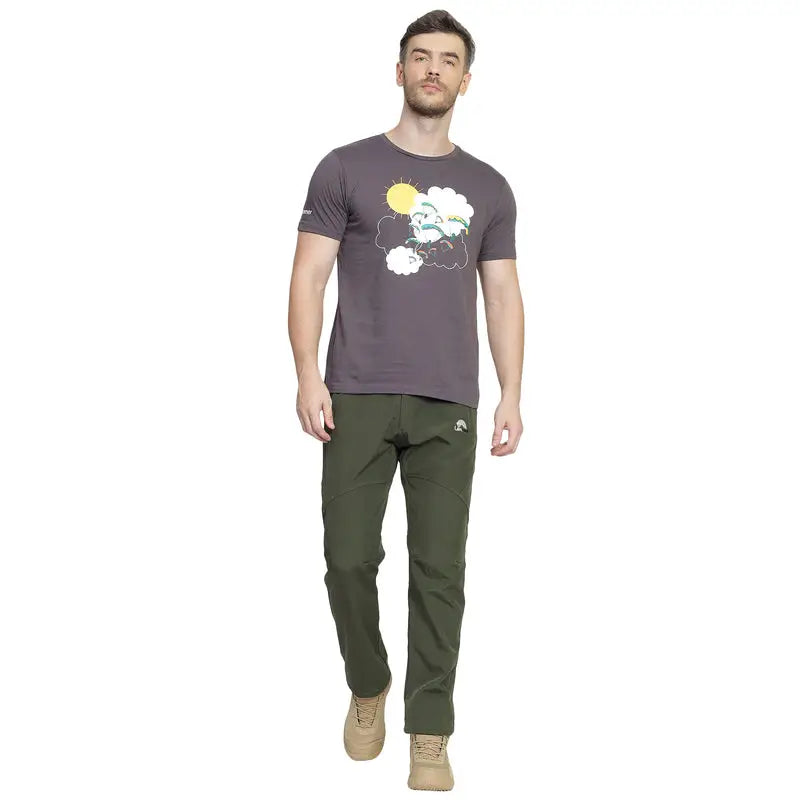 Lammer Men’s Fly Cotton Printed T-shirt - T-shirt