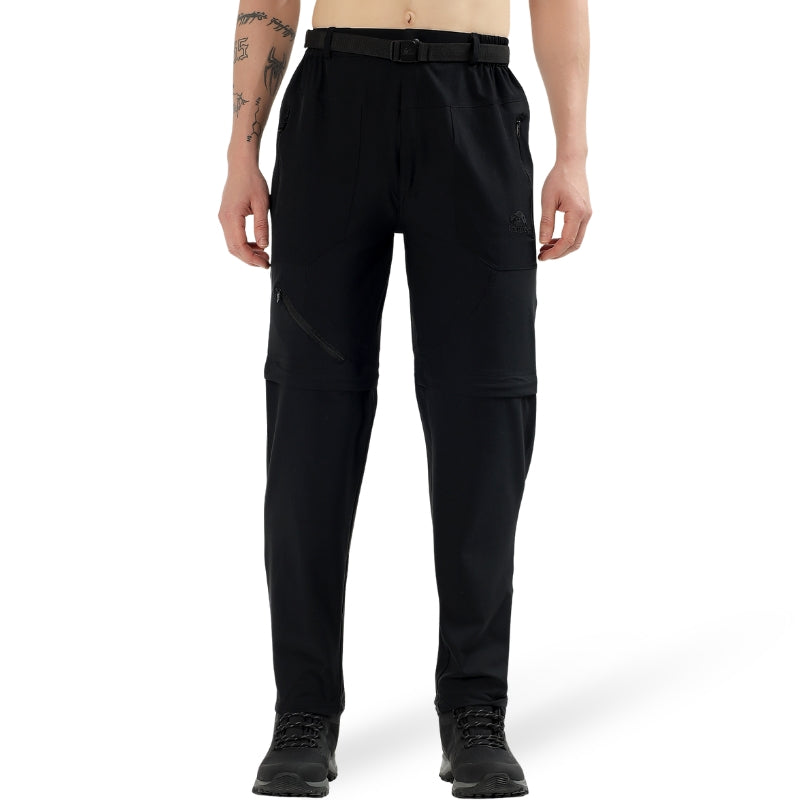 Lammer Men’s Four-Way Nylon Convertible Cargo Pants - Black / M - Cargos and Pants